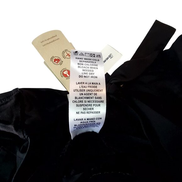 Tmmy Bahamas Black Padded Tankini Swimsuit With Adjustable Tie Back For Women XS - Picture 6 of 14